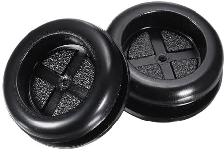 QUARKZMAN Guarnizione in Gomma Rotonda a Doppia Faccia Diametro Montaggio 16mm ID 14mm per Protezione Cavi 8pz