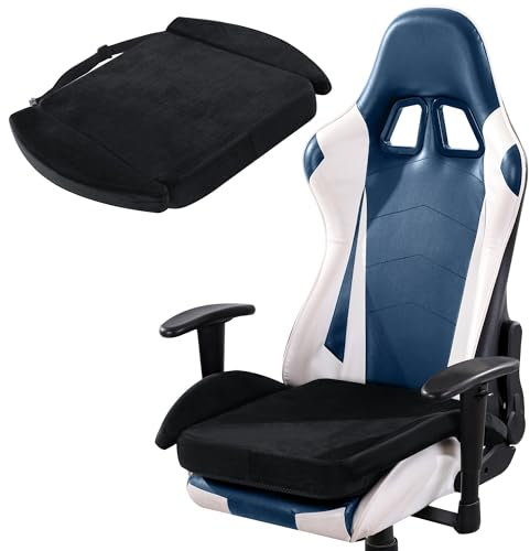 BALAPET Ultra Soft Gaming Chair Cushion for Long Sitting Gamers,Tailbone Pain Reduce Cushion for Office Chair(Black)