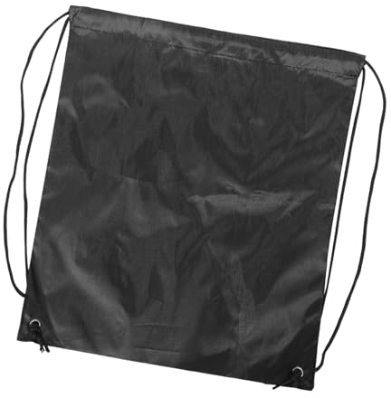 Anneome Motorradhelmtasche Aus Polyester Mit Kordelzugverschluss Geräumige Helmtasche Für Fahrrad Und Sport Leichte Aufbewahrungstasche Für Helme Vielseitig Im Outdoor Einsatz Schwarz