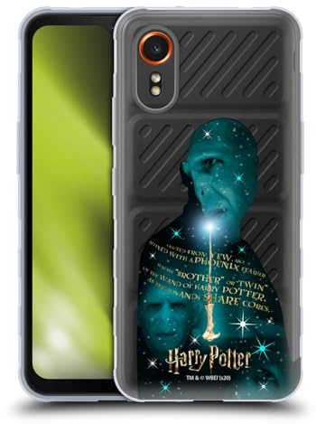 Head Case Designs Officially Licensed Harry Potter Voldemort Yew Wand Deathly Hallows XXXVIII Gel Case [Military Grade Protection] Compatible With Samsung Galaxy Xcover7 5G