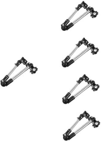SUPVOX 5pcs Foldable Bicycle Umbrella Holder Clamp for Bike Umbrella Mount Holder for Outdoor Cycling
