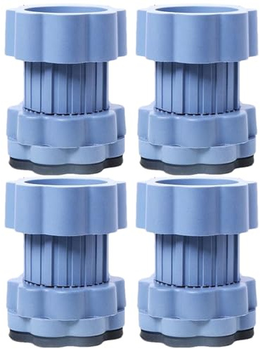 Anti Vibrations Waschpads | Waschmaschine Schwingungsdämpfer Set | Gerätestandfüße Für Weniger Lärm | Vibrationsdämpfer Pads Für Waschmaschinen Trockner Rutschfest stable Leise Langlebig Einfach