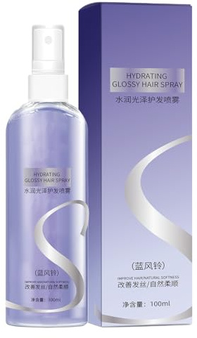 Spray Balsamo Dei Capelli Senza Risciacquo,Idratante | Lucentezza Lunga Durata Con Umidità E Fragranza Per Ricci E Effetto Controllo