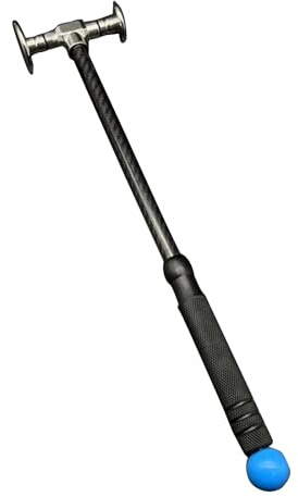 Hkfgdjdl Martello per riparazione ammaccature, strumento di riparazione martello con teste di rubinetto giù strumenti di rimozione martello