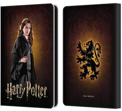 Head Case Designs Offizielle Harry Potter Hermione Granger Chamber of Secrets IV Leder-Wallet-Hülle Kompatibel mit Amazon Kindle 11th Gen (2024)