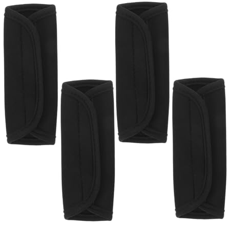 BESPORTBLE 4 Piezas manejar protectores de mango de refrigerador accesorios para cochecito de bebé Black
