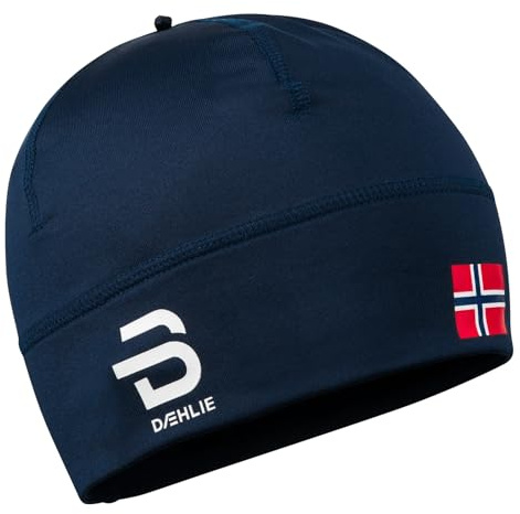 B DÆHLIE Daehlie Herren Damen Unisex Funktionsmütze Mütze Laufmütze Hat Polyknit Flag
