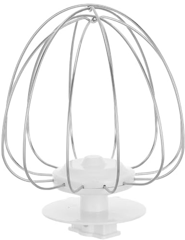 FESTFENDS Frusta a filo per impastatrice planetaria - Accessorio frusta in acciaio inox - Strumento per mescolare da 6 litri, ideale per cuocere al forno, montare la panna e preparare i cibi in