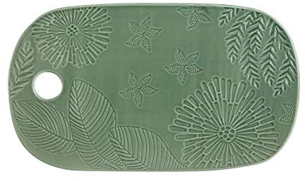 Maxwell & Williams Panama Cheese Board in confezione regalo, Gres, Verde Kiwi, 4 x 23 cm