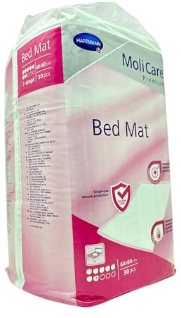 Fleming Medical MOL04 Molicare Level 7 Premium Bettvorleger, 60 x 60 cm, 30 Stück
