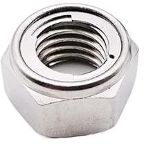 1/2/5 Stück M3-M16 304 A2-70 Edelstahl Vorherrschendes Drehmoment Typ Ganzmetalleinsatz Sechskant Selbstsichernde Mutter Sicherungsmutter DIN980 GB6184 (Size : 1pcs M16)