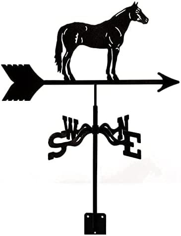 Generic Girouette, Girouette Métallique Ornements D'Animaux Girouette Jardin Pile Porte - Animaux Extérieur Ornements Girouette Indicateur