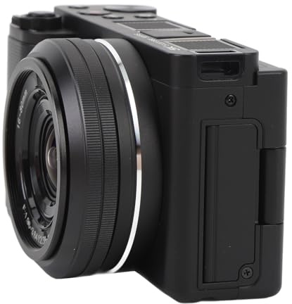 Appareil Photo sans Miroir G930, Appareil Photo sans Miroir Plein Format 5K HD 30FPS 64MP, Appareil Photo Numérique Compact à Mise au Point Automatique en Temps Réel, Capteur