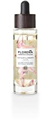 FLORENA Fermented Skincare Olio elisir illuminante naturale, Olio viso con petali di elicriso rosa e olio di cartamo bio fermentato, Olio idratante viso vegan, 30 ml
