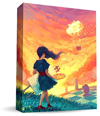 Canvas Board Game – Strategic Card Crafting Game for 1–5 Players