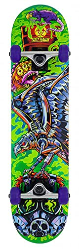 Tony Hawk skateboard completo entry level 7.5' - Toxic PROFESSIONALE Serie 180 Plus Principiante 7.5'