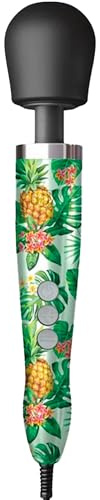 Doxy Vibrator Die Cast Magic Wand: Potente masajeador Magic Wand con vibración de varita mágica para mujeres - Pineapple