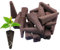 CJBIN Idroponica Spugne, 50 PCS Spugne di Ricambio per Il Sistema di Crescita, Spugne per Coltivazione, Spugne di Crescita Torba per Piante, Grow Spugne per Sistema di Coltivazione Idroponica