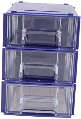 YARNOW Caja De 3 Piezas Caja De Elementos De Cajón Cajones De Oficina Cajón De Escritorio Cajones De Almacenamiento De Oficina Cajón De Oficina Caja De Escritorio El Plastico Tornillo