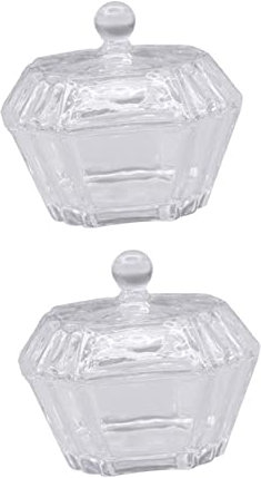 Alipis 2stücke Glas Gefäß Für Heimgebrauch Multifunktionale Retro Gläser Mit Deckel Transparente Süßigkeitenbehälter Für Partys Und Tägliche Aufbewahrung