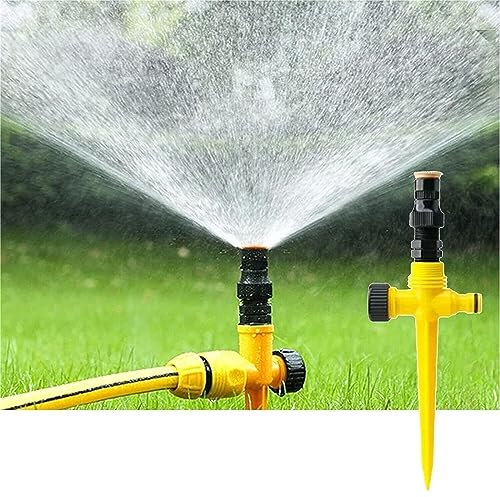 360° Rotation Auto Irrigation System Garden Lawn Sprinkler Patio, Lawn & Garden Sprinklers Watering System, Adjustable Rotation Auto Irrigation System - Without Accessories (4pcs)