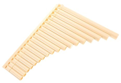 ANDRESLAD Rohre Panflöte aus Leichtem Abs kunststoff Glatte Oberfläche Angenehm zu Einsteiger pfeifenset Traditionelles Blasinstrument für Unterricht und Performance
