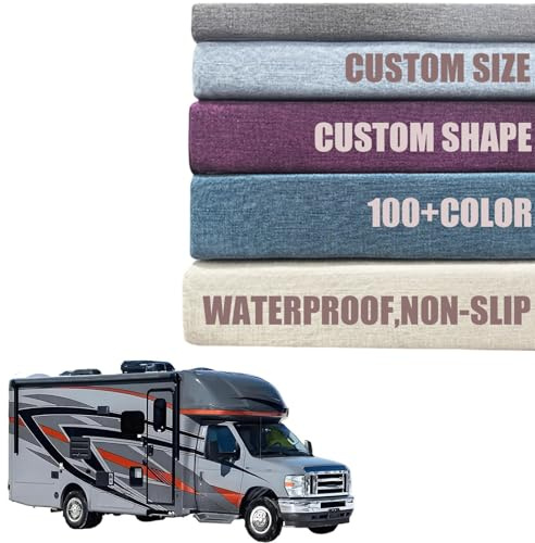 Generico Materassi per Camper su Misura Lavabile e Sfoderabile, Materasso in Schiuma ad Alta Densità per Roulotte, Campeggio, Barche, Camper, Furgoni Camperizzati e Accessori