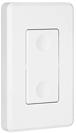 DEWENWILS Single Wall Switch Remote Controller Without Socket Receiver UHRLS11C-R1, (1 Programmable Wall Switch Remote Only, Compatible Socket Sold Separately)