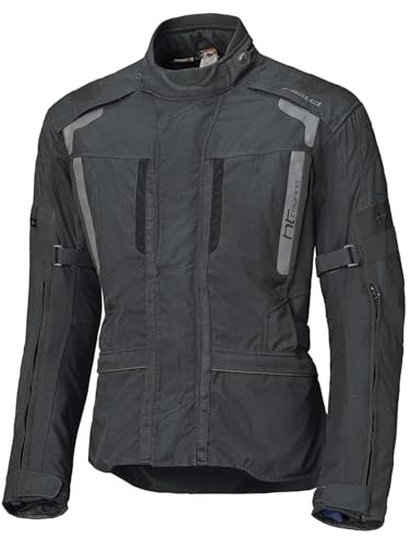 Held 4-Touring II Tourenjacke - Motorrad Jacke Wasserdicht - Textil Motorradjacke Herren mit Protektoren Level 1 - CE Schutzkleidung Klasse A, Schwarz-Rot, Größe 4XL