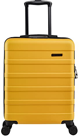 Cabin Max Handgepäck Koffer groß Trolley Handgepäck 55x40x20 Reisekoffer | 55x40x20 cm, Ryanair, EasyJet, Wizz Air, British Airways, Jet2, Vueling, Iberia, Air France, Lufthansa, Hartschale, ABS, 40L