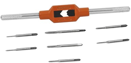 Gadpiparty 8 Stück Verstellbares Gewindebohrer Schlüsselsatz aus Metall