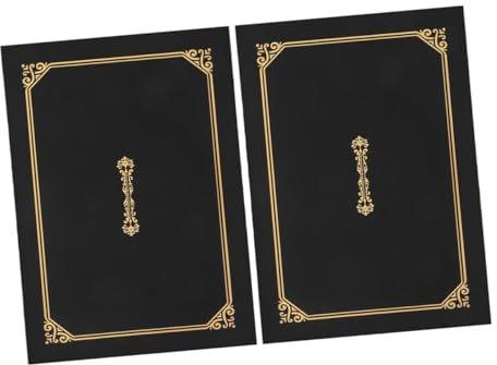 HAPINARY Diplom-umschlag-dokumentenmappen Aus Papier Im A4-format Elegantes Design Zertifikatshalter in Großen Mengen für Abschlussauszeichnungen