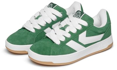 Kappa - Sneakers Bassa, Uomo Donna, Verde, Poliuretano, Fitness. Logo Marlon, Taglia: 36