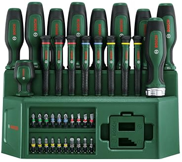 Bosch Set di cacciaviti 39 pezzi misti (accessori utensili manuali)