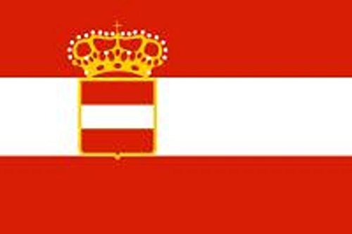 U24 Flagge Fahne Österreich - Ungarn Marine 90 x 150 cm
