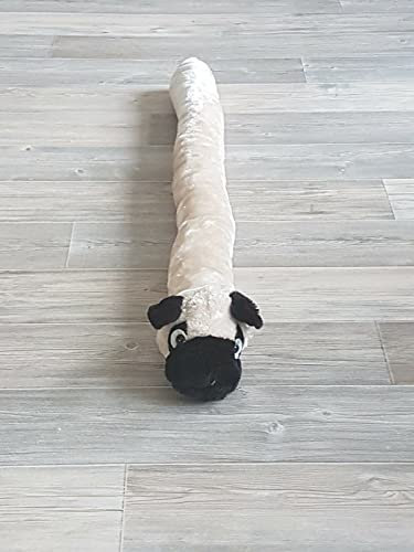 Zugluftstopper Windstopper Türvorleger Zugluft Tiere Plüsch 90cm Energiespar für Tür & Fenster Löwe