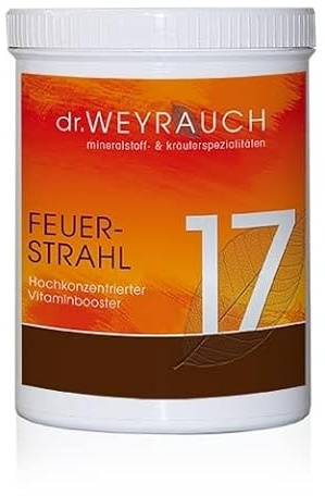Dr. Weyrauch Nr. 17 Feuerstrahl | 1 kg | Ergänzungsfuttermittel für Pferde | Mit roten Früchten