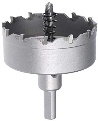 sourcing map Scie Cloche Carbure Trépan Scie à Trou 70mm Diamètre de Coupe pour 0.5mm-3mm Acier Inox 5mm Métal Feuille