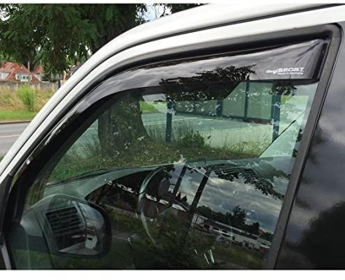 PCD Original Climair für T4 schwarz 1615D Windabweiser Regenabweiser mit ABE CLS0031615D