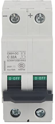 250V DC 2P Niederspannungs-Miniatur-Luftleistungsschalter Solarenergieschalter(32A)