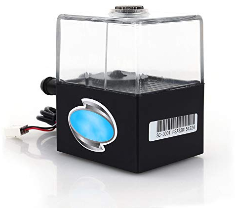 Mrisata Pompa di Raffreddamento Ad Acqua 12v Pompa dell'Acqua 9 × 8 × 7 Sc-300t 12v Dc Pompa dell'Acqua Ultra Silenziosa Serbatoio della Pompa per PC CPU Raffreddamento a Liquido