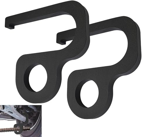 VANROUG 2 PCS Heavy Duty Lower Control Arm Prying Tool, Suspension Specialty Bushing Tool, Remover Suspension Specialty Bushing Designed to Work with a 7/8 Diameter Pry Bar…