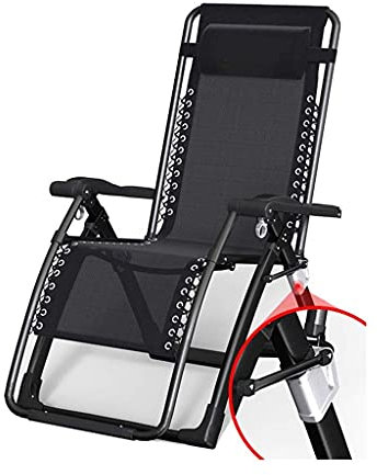 LFNXOVXF Klappbarer Liegestuhl, Hochleistungs-Schwerelosigkeitsstühle, Sonnenliegen, Strandstühle, Liegestühle, Liegestühle, Liegestuhl, Strandterrasse, Garten, Camping, Superbrei