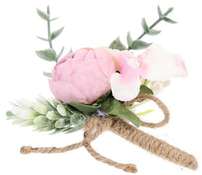 MUSISALY Zarte Blumenansteckblume Brautjungfernbrosche Hochzeitszubehör Künstliche Blumen Elegante Brosche Für Hochzeit Und Party