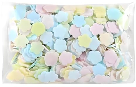 1000 Sheets Biodegradable Soap Sheets for Travel | Colorful Disposable Paper Soap for Camping, Hiking and Hand Washing | Gentle Portable Toiletries