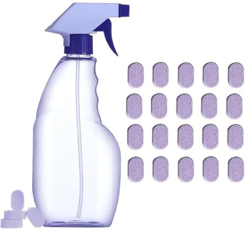 Dr Clean Spray Cleaner for Ovens,Drclean Oven Cleaner,Nuroclean Spray,Backofen Reiniger,Backofenreiniger Extra Stark,Allzweck-Reinigungsspray mit konzentrierten Reinigungstabletten (1, 20PCS)