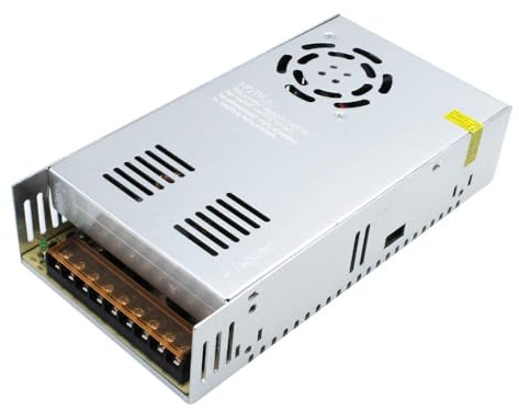 Alimentatore 12V 50A 600W Stabilizzato Switching | Trasformatore AC 220V a DC 12V per LED, CCTV, Stampante 3D, Auto, Telecamere, Strisce Luminose | Convertitore di Potenza Industriale (12V 50A (600W))