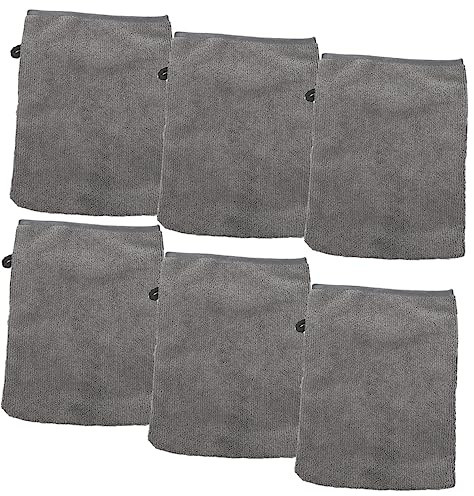 WRITWAA 6 Pièces Manchons de Nettoyage pour Visage Microfibre Lot de Manchons Lavables et Réutilisables pour Démaquillage