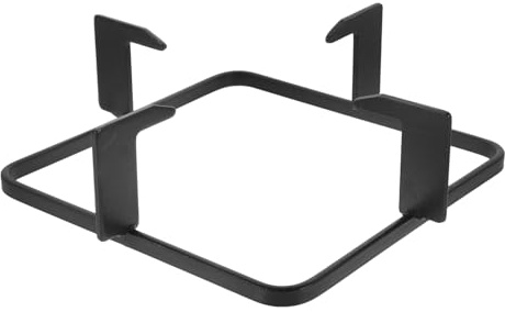 NUOBESTY Soporte para Estufa de Gas de Hierro Fundido Negro, Resistente a Altas Temperaturas y Fácil de Limpiar, Adecuado para Cocina Doméstica y Profesional