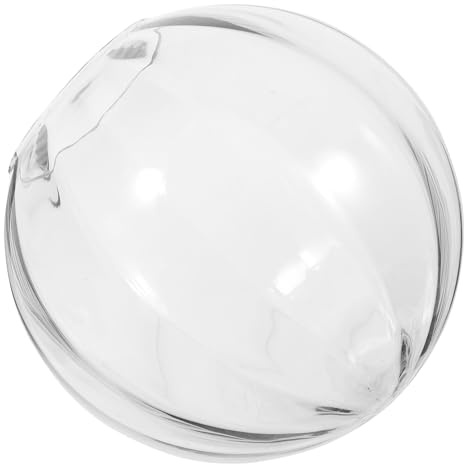 DEARMAMY Paralume in Vetro a Globo 150Mm Bordi Arrotondati Coprilampada di Ricambio per Lampada a Sospensione e Lampada da Soffitto Paralume Decorativo per Soggiorno e Camera da Letto